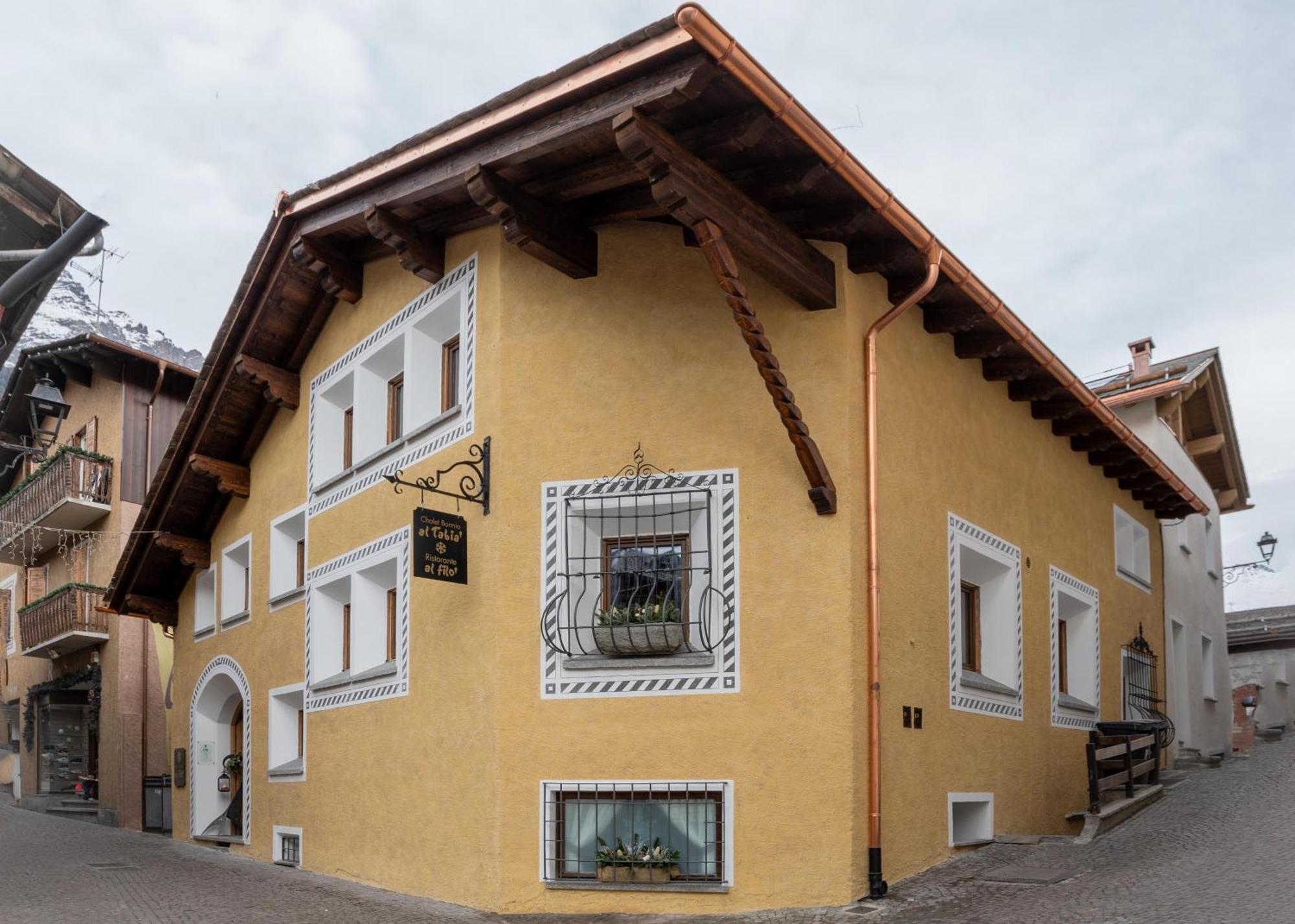 Chalet Al Tabia Bormio Exteriör bild